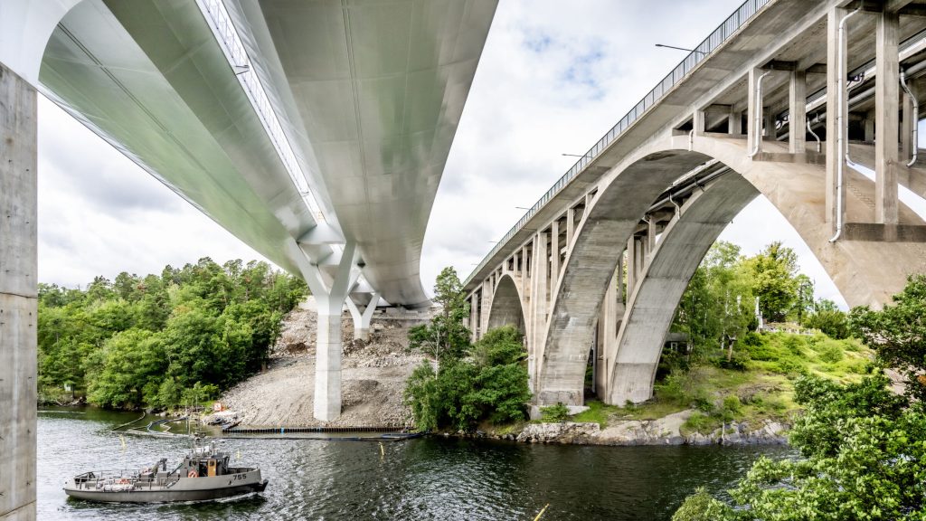 Protectii anticorozive Pasaj rutier Skurubron Stockholm Suedia