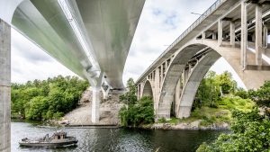 Protectii anticorozive Pasaj rutier Skurubron Stockholm Suedia